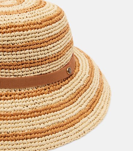 Valentino VLogo raffia bucket hat - Valentino - Modalova