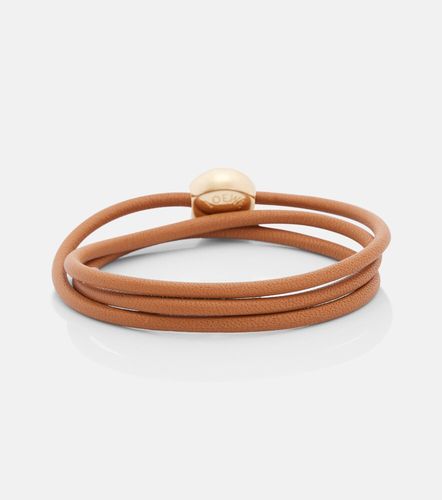 Loewe Bracciale Pebble in pelle - Loewe - Modalova