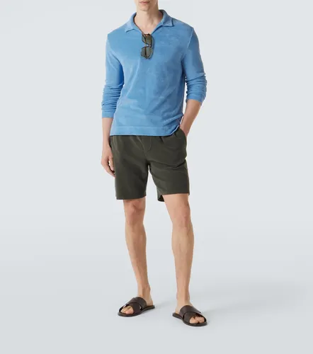 Fedeli Shorts de rizo de algodón - Fedeli - Modalova