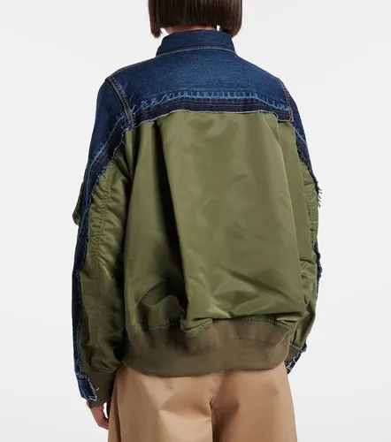 Sacai Denim bomber jacket - Sacai - Modalova