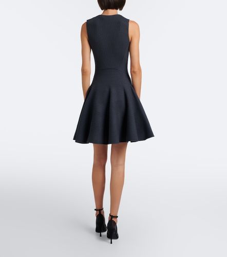 Ribbed-knit wool-blend minidress - Alaia - Modalova