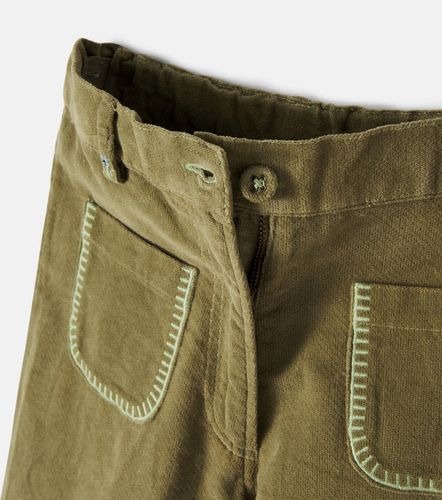 Pantalones de terciopelo de algodón bordados - Emile et Ida - Modalova