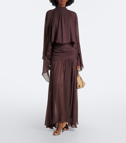 Gonna lunga Amaya in chiffon - De La Vali - Modalova