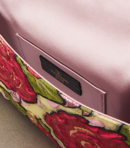 Borsa a spalla DeVain Small in jacquard - Valentino Garavani - Modalova