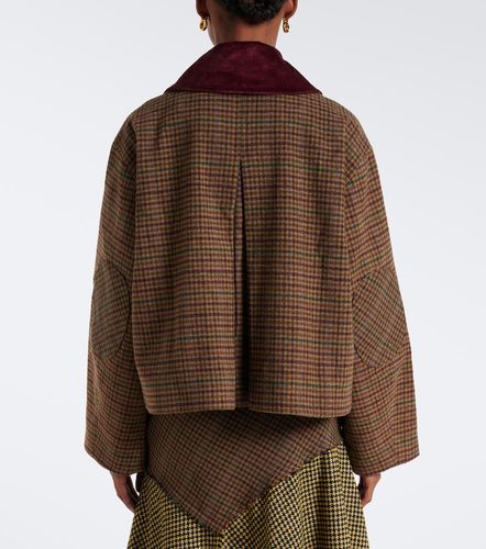 Ganni Jacke aus Twill mit Cord - Ganni - Modalova