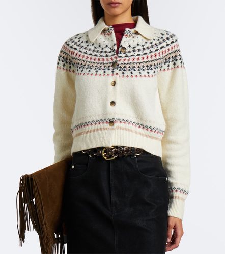 Zoe Fair Isle cotton and wool-blend cardigan - Marant Etoile - Modalova