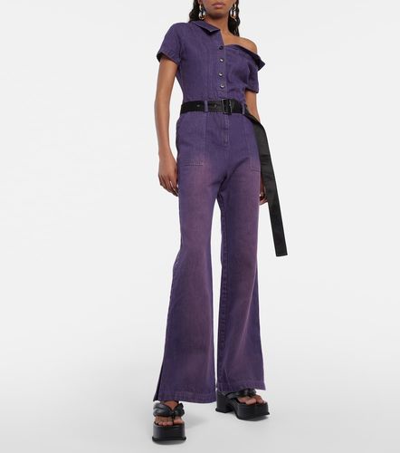 Didu One-shoulder denim jumpsuit - Didu - Modalova