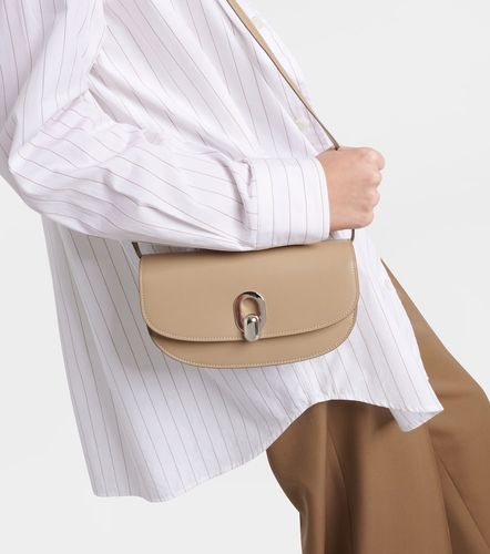 Tondo Crescent leather shoulder bag - Savette - Modalova