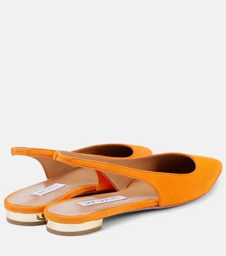 Purist suede slingback flats - Aquazzura - Modalova