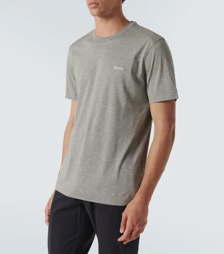 Camiseta de jersey de algodón - Zegna - Modalova