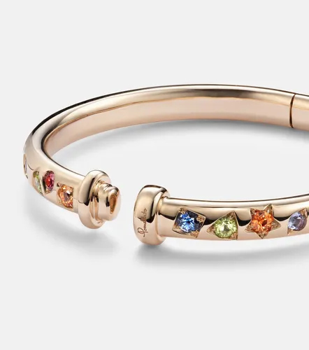 Iconica 18kt rose bangle with gemstones - Pomellato - Modalova