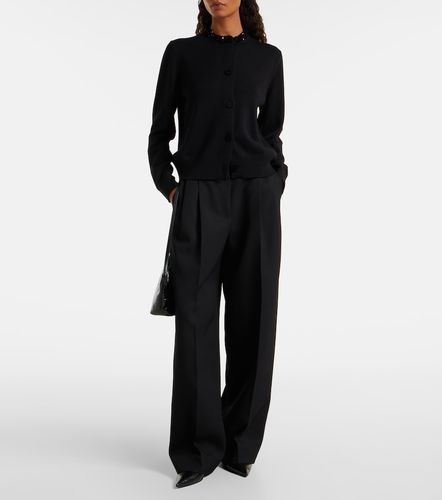 Sequined virgin wool cardigan - Jil Sander - Modalova