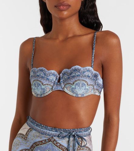 Wanderlust printed bikini top - Zimmermann - Modalova