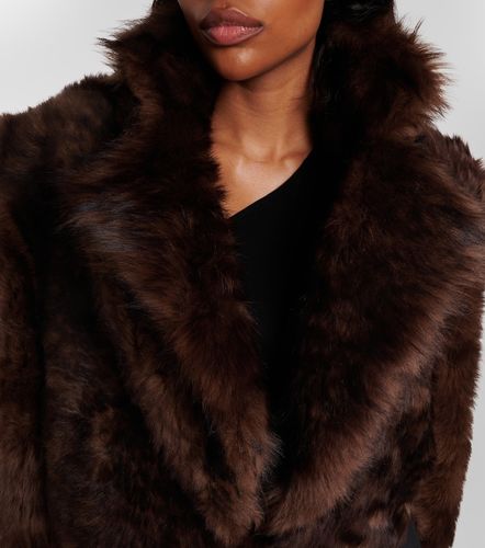 Giacca cropped in shearling - Magda Butrym - Modalova