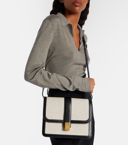 Borsa a tracolla Blake in canvas con pelle - Khaite - Modalova