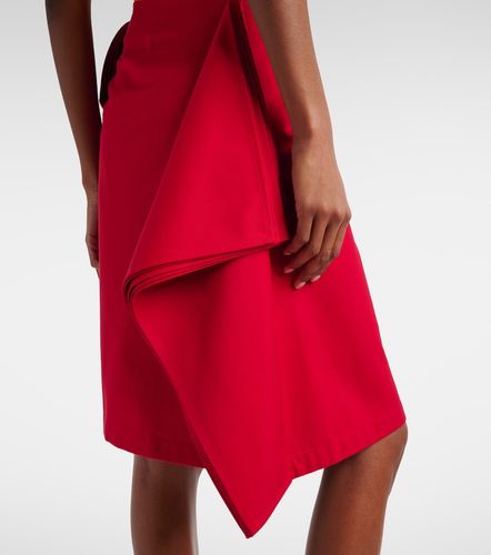 Cotton and silk gabardine miniskirt - Loewe - Modalova