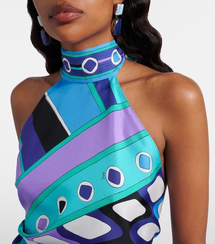 Pucci Top Vivara de sarga de seda - Pucci - Modalova