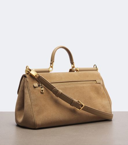 Borsa a mano My Sicily Medium in suede - Dolce&Gabbana - Modalova