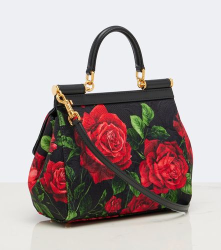 Borsa Sicily Small con stampa - Dolce&Gabbana - Modalova