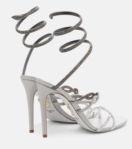Cleo embellished satin sandals - Rene Caovilla - Modalova