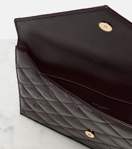 Paris patent leather clutch - Saint Laurent - Modalova