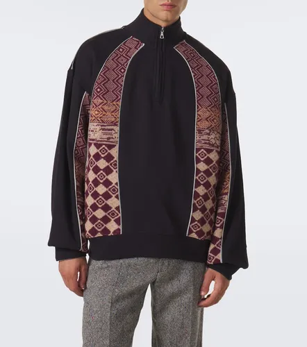 Pullover in cotone e lana - Dries Van Noten - Modalova