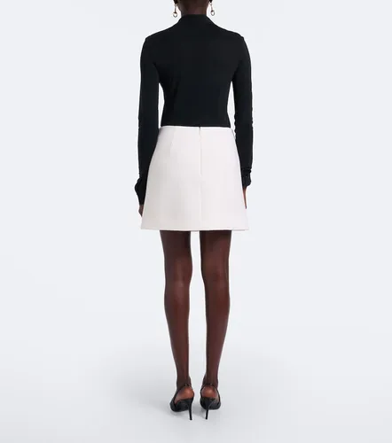 Minifalda de crepé de lana con GG - Gucci - Modalova