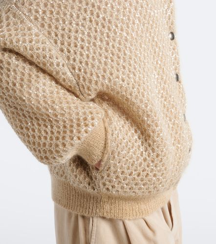 Cardigan in misto mohair - Brunello Cucinelli - Modalova