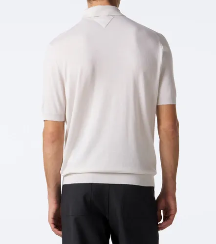 Prada Cashmere and silk polo shirt - Prada - Modalova