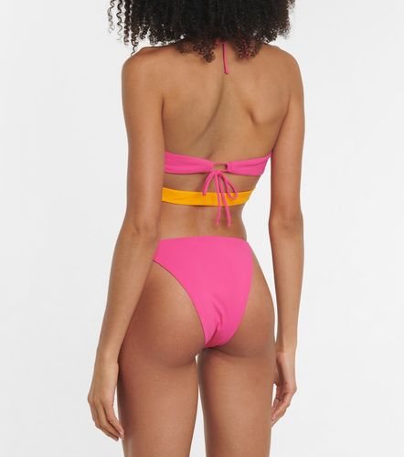 Nensi Dojaka Top bikini con ruches - Nensi Dojaka - Modalova