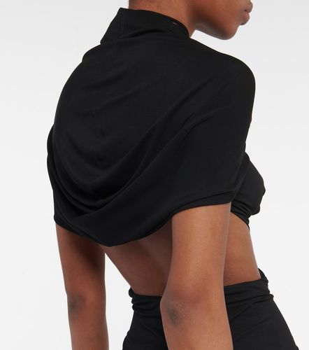 Abito midi con cappuccio e cut-out - Magda Butrym - Modalova