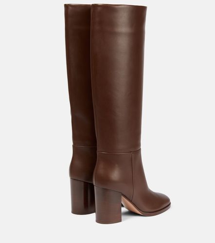 Botas altas Santiago de piel - Gianvito Rossi - Modalova