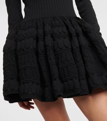 Crinoline wool-blend minidress - Alaia - Modalova