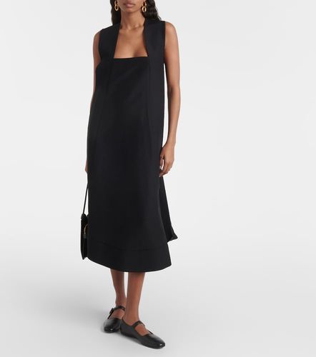 Border wool-blend faille midi dress - CO - Modalova