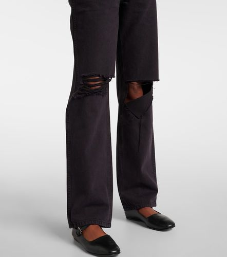 S distressed high-rise flared jeans - Re/Done - Modalova