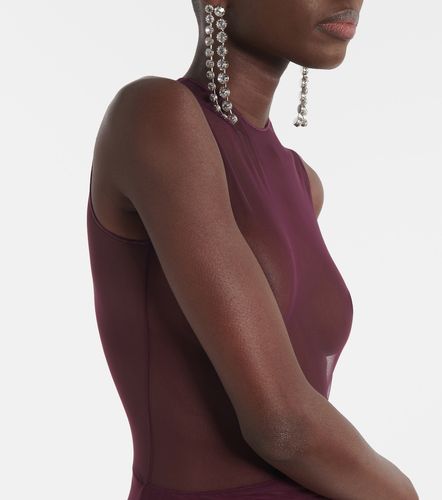 Alex Perry Abito midi in mesh - Alex Perry - Modalova