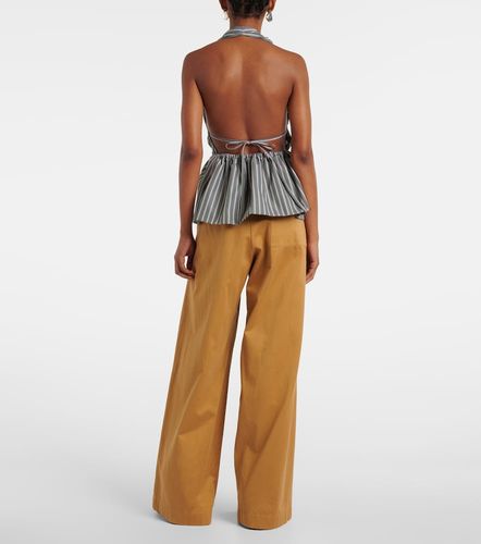 Top de algodón a rayas - Dries Van Noten - Modalova