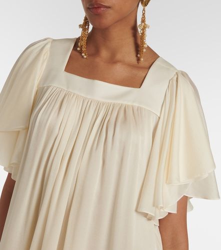 Chloe Ro33 silk minidress - Chloe - Modalova