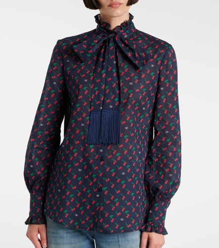Blusa Cherryfic in mussola di cotone - Valentino Garavani - Modalova