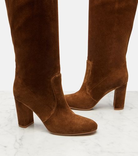 Stivali Glen 85 in suede - Gianvito Rossi - Modalova