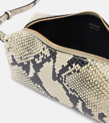 Kye Mini snake-effect leather crossbody bag - Khaite - Modalova