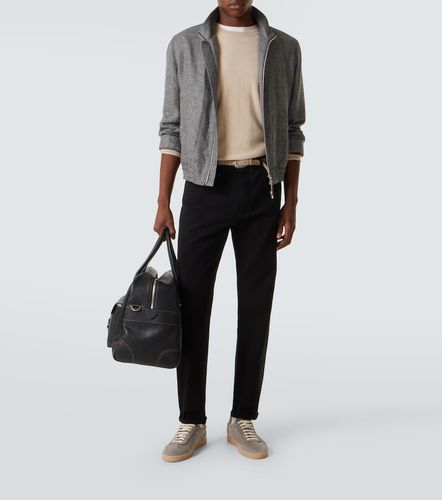 Jeans rectos de tiro medio - Brunello Cucinelli - Modalova
