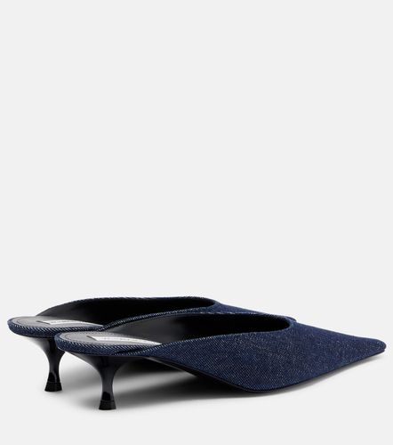 Victoria Beckham Sloan denim mules - Victoria Beckham - Modalova