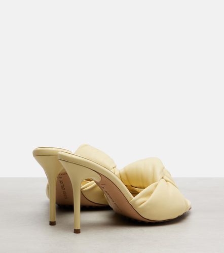 Bottega Veneta Cherry leather mules - Bottega Veneta - Modalova