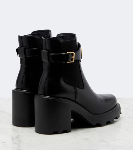 Beatle VLogo leather ankle boots - Valentino Garavani - Modalova
