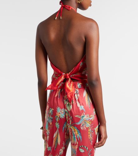 Etro Top de sarga de seda estampado - Etro - Modalova