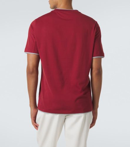 Camiseta de jersey de algodón - Brunello Cucinelli - Modalova