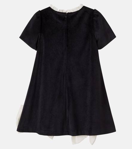 Vestido de terciopelo con lazo - Patachou - Modalova