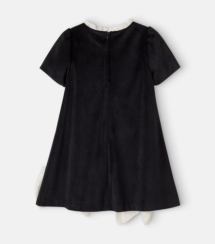 Vestido de terciopelo con lazo - Patachou - Modalova