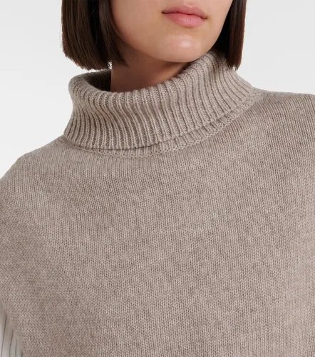 Turtleneck wool and cashmere sweater vest - Jardin des Orangers - Modalova
